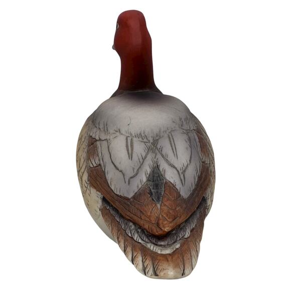 Vintage Canvasback by Andrea Sadek Bisque Matte Finish Duck Decoy Figurine 7.5" - Picture 4 of 12